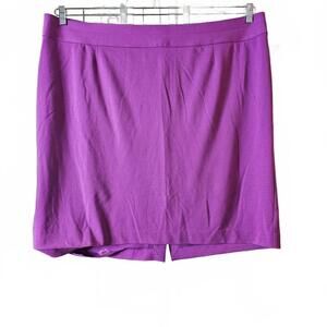 Lane Bryant Purple Women's Skort Size 26